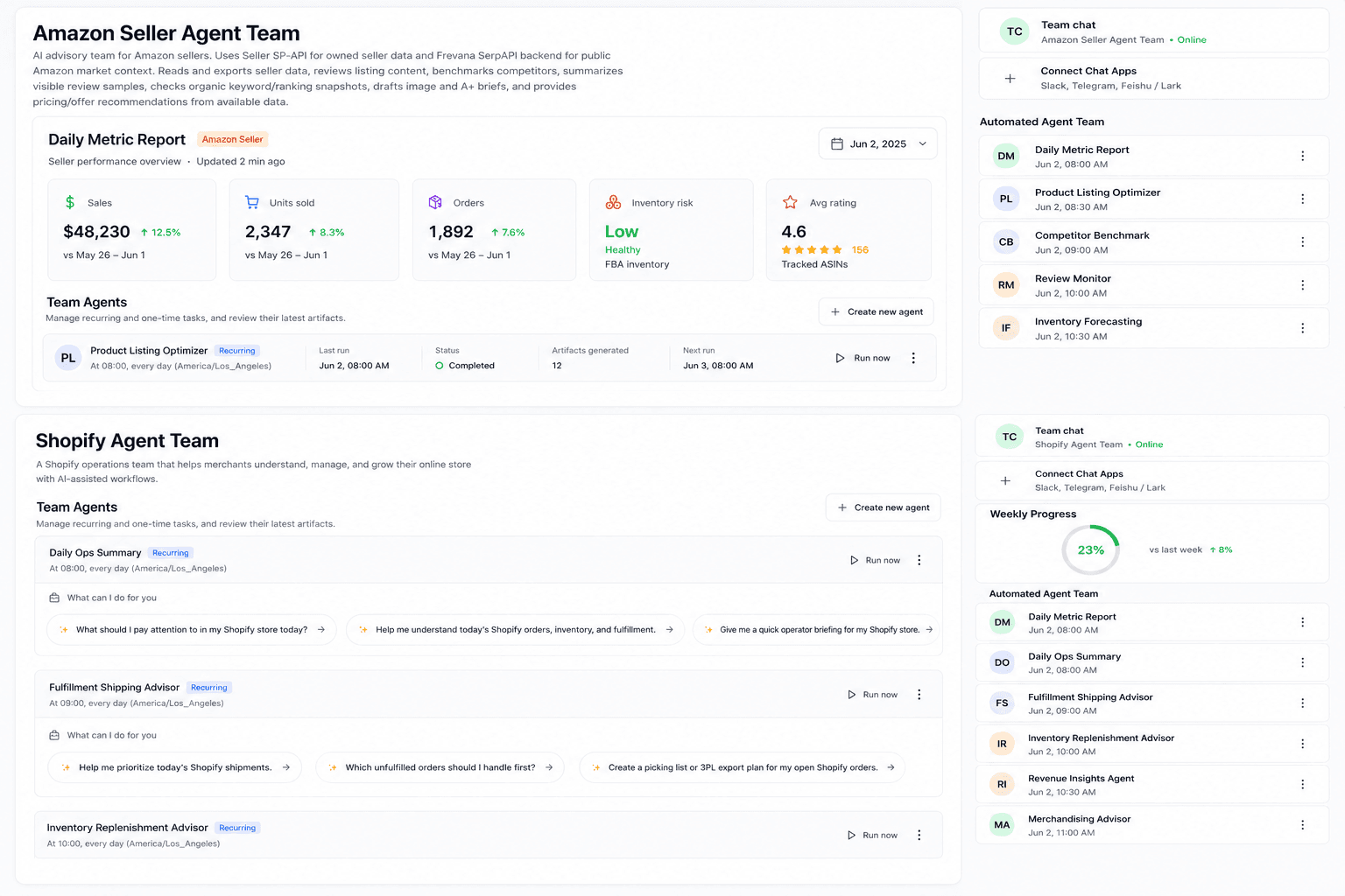Optimize Listings