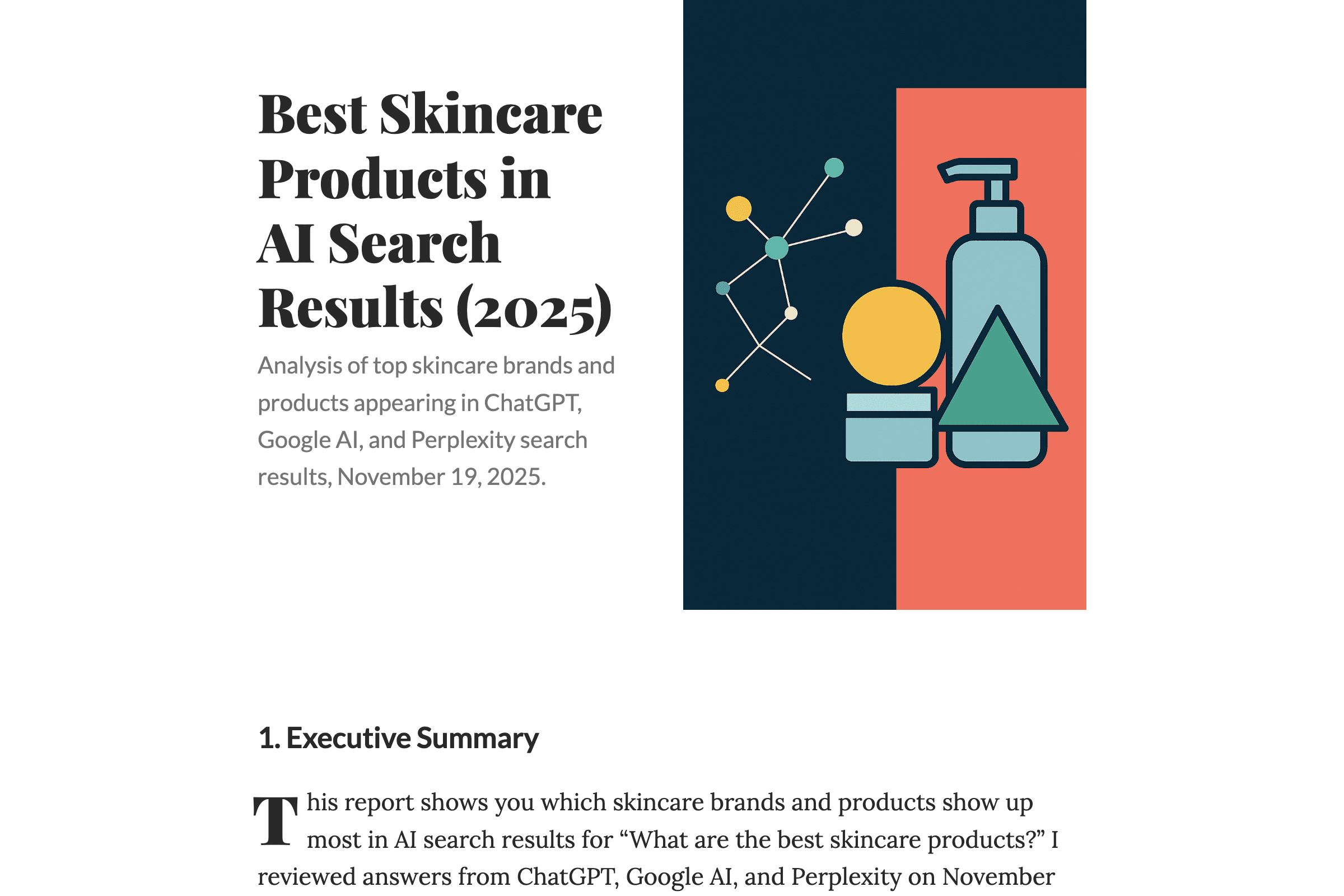 Best Skincare Products in AI Search Results (2025)