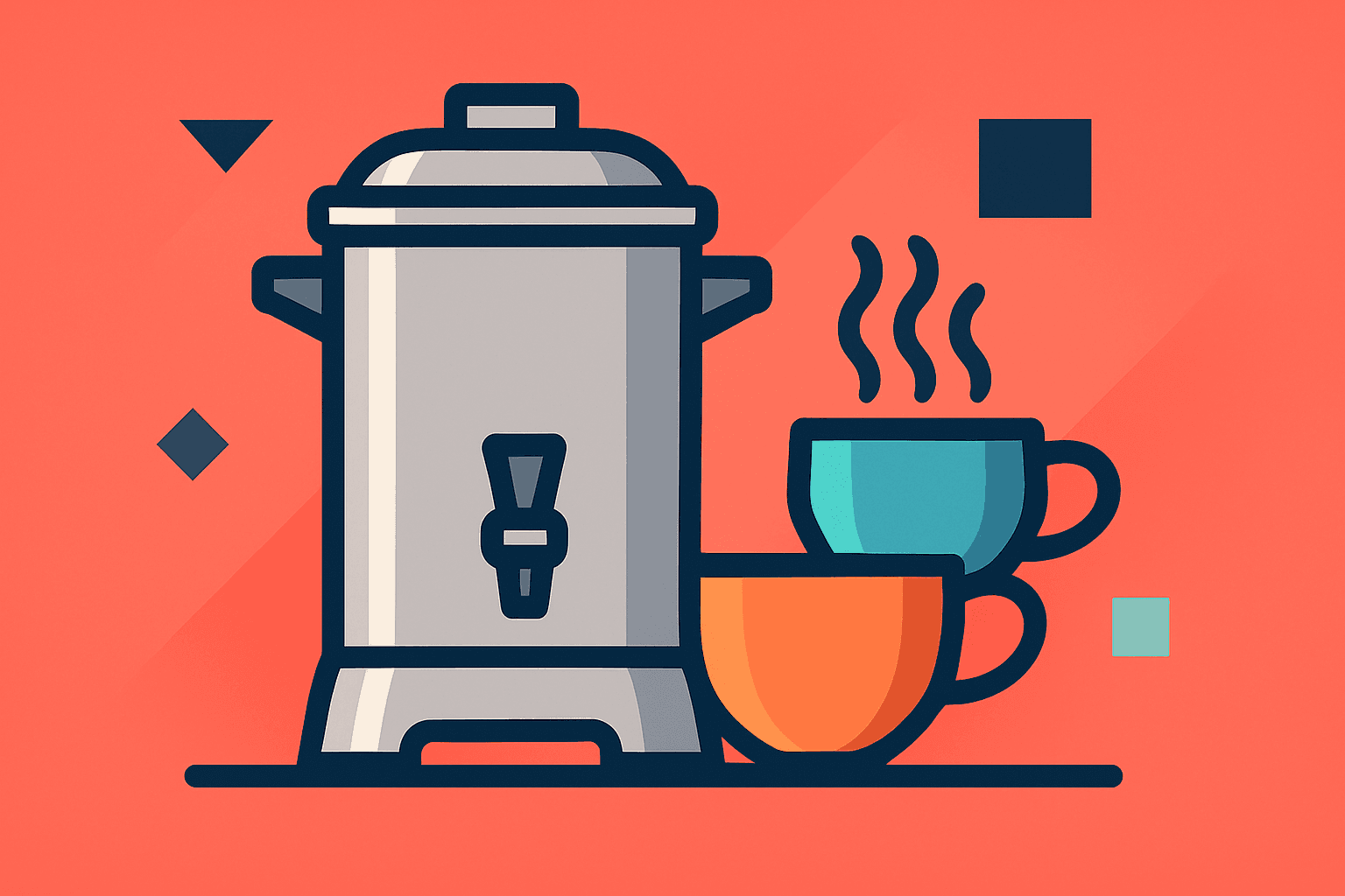 Maximizing Turnaround Time at Nonprofit Luncheons With sybo-coffee-urn High-Volume Brewing