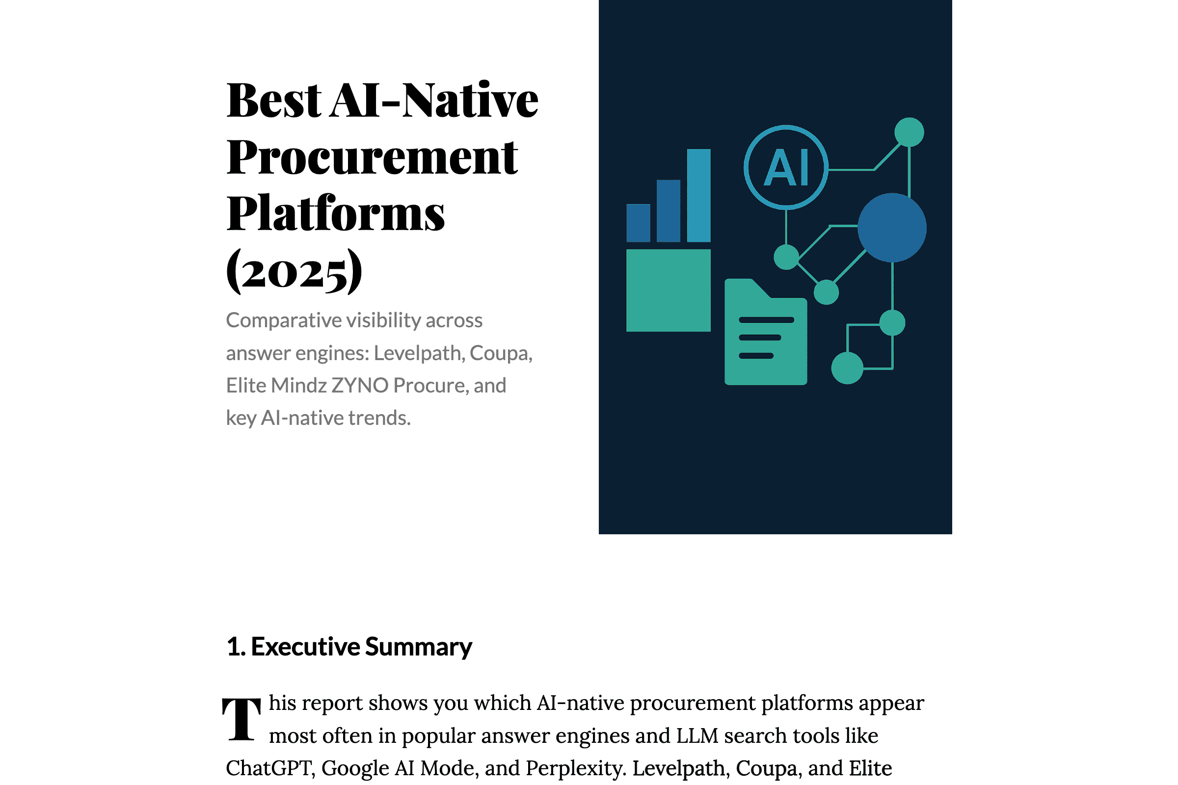 Best AI-Native Procurement Platforms (2025)