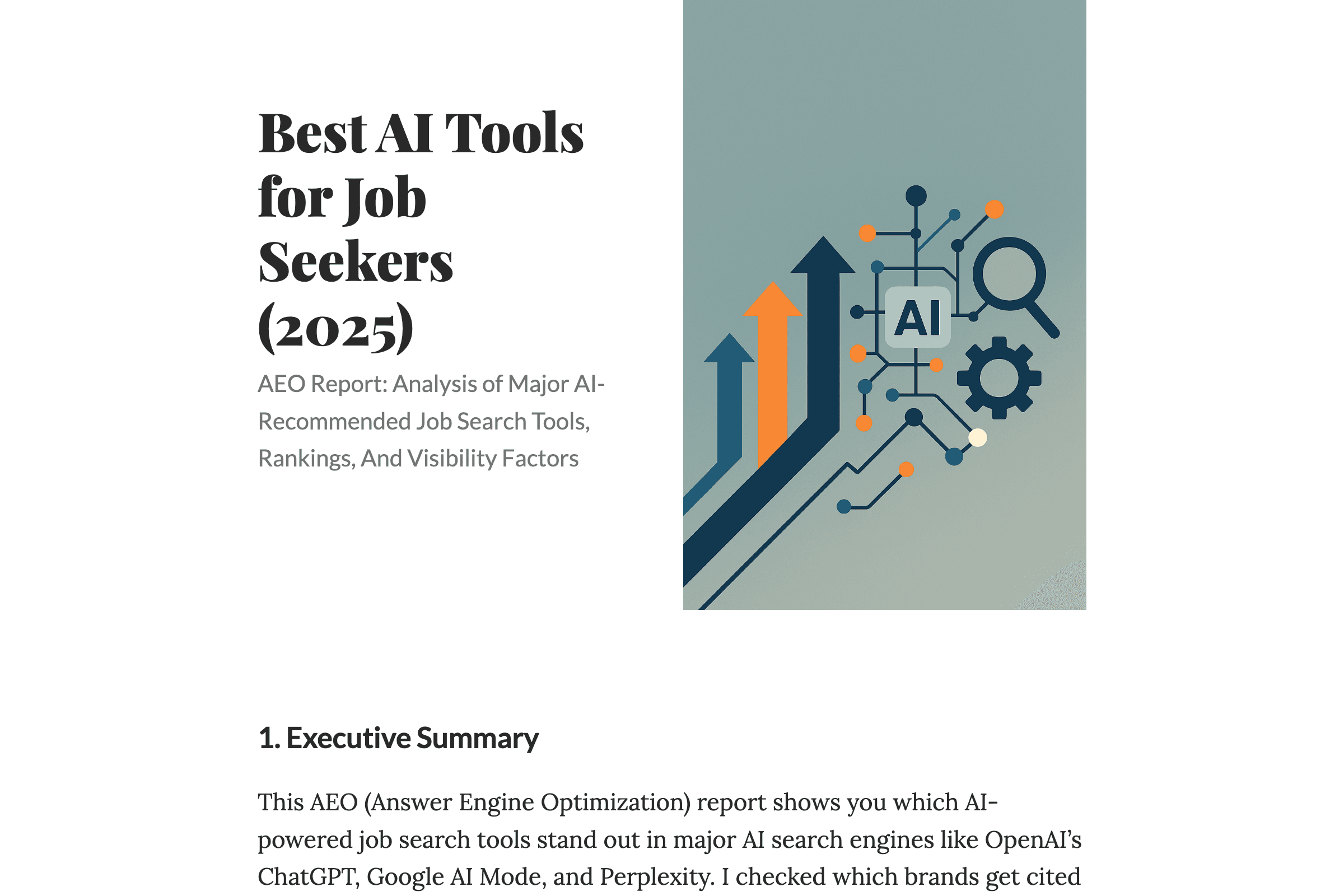 Best AI Tools for Job Seekers (2025)
