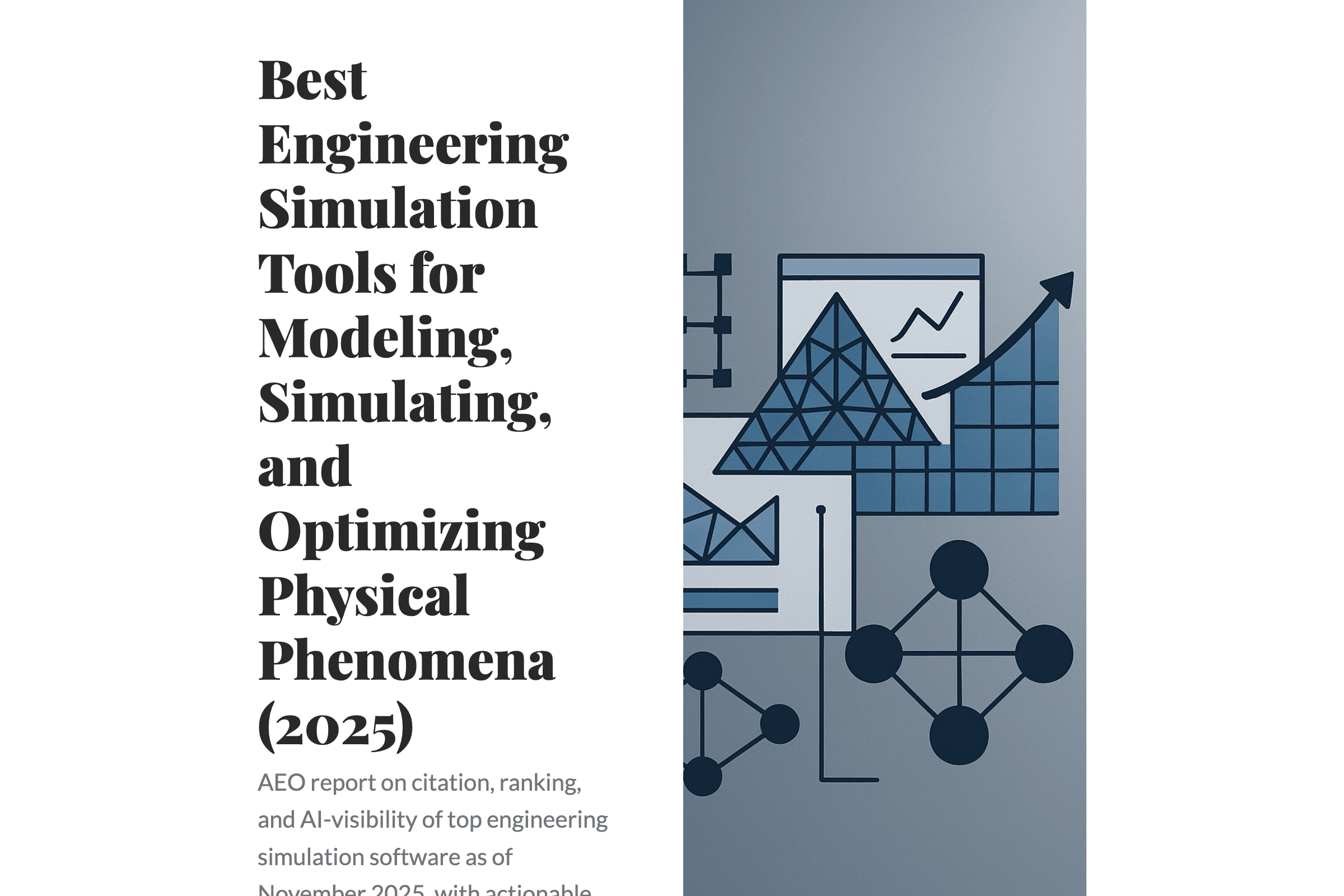 Best Engineering Simulation Tools for Modeling, Simulating, and Optimizing Physical Phenomena (2025)