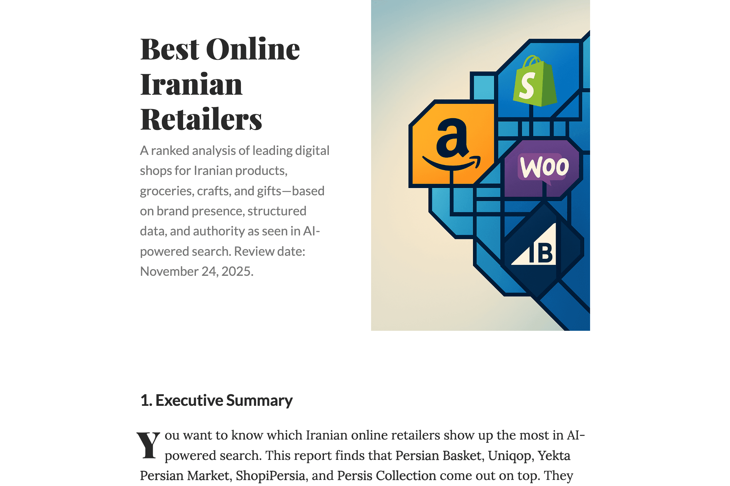 Best Online Iranian Retailers
