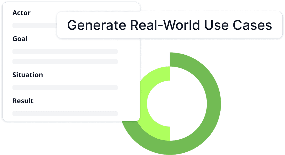 User scenario builder