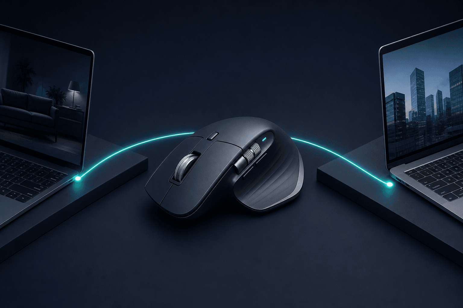 Logitech MX Master 4 帮你在家用本与办公机之间无缝切换数据建模工作流