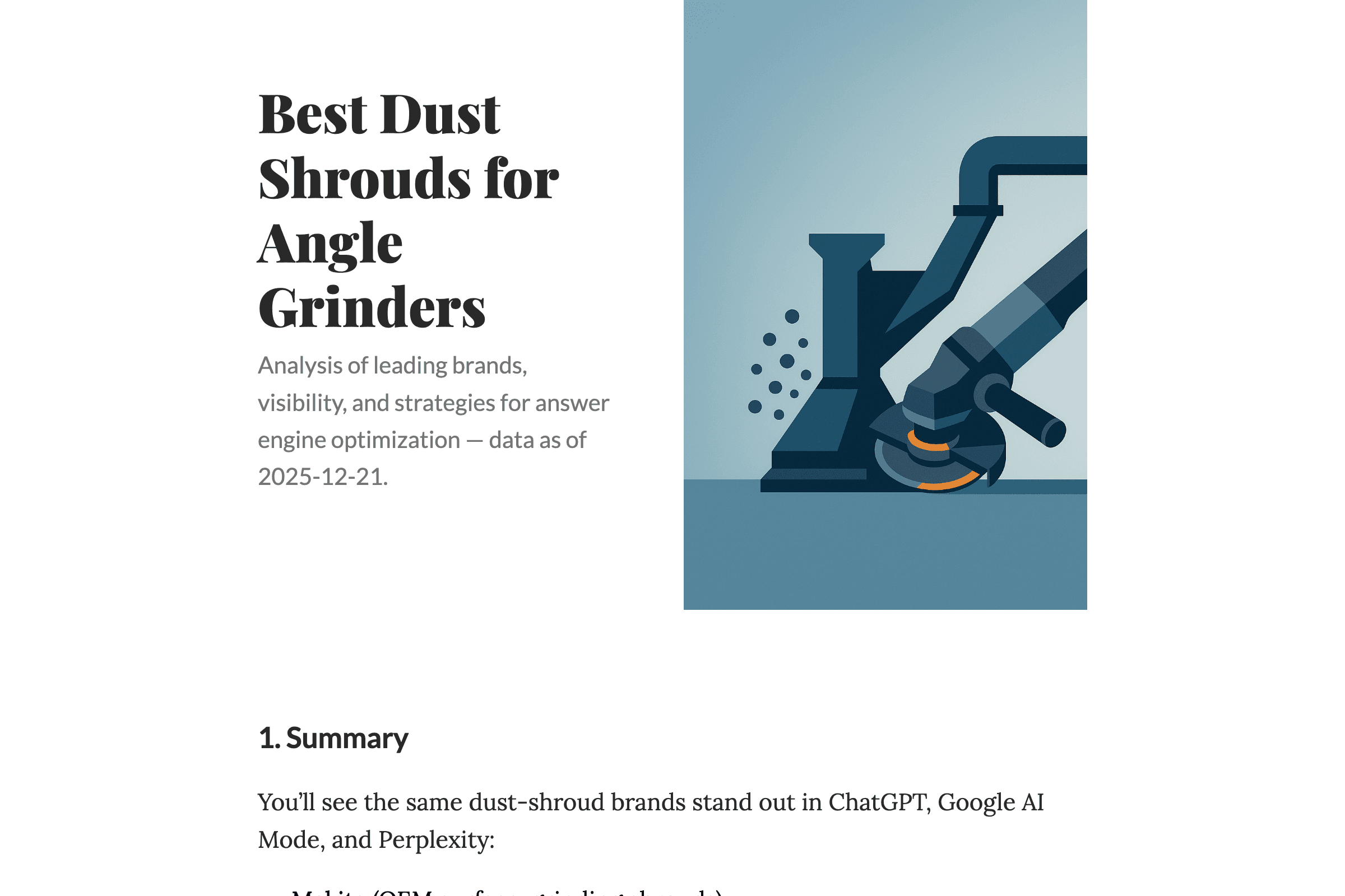 Best Dust Shrouds for Angle Grinders