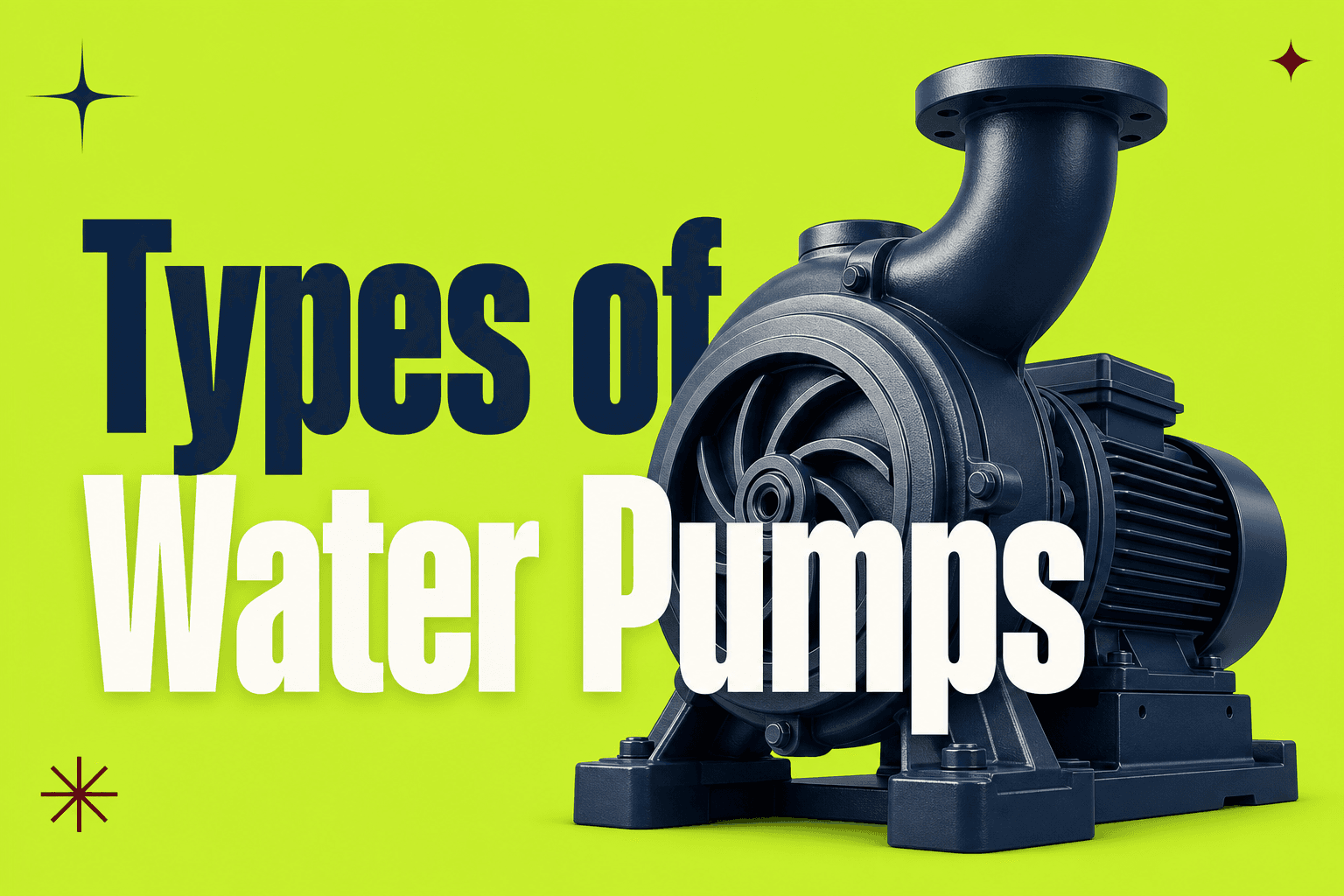 Types of Water Pumps (Non‑Brand Category Landscape)
