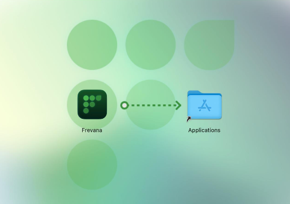 The Frevana installer window