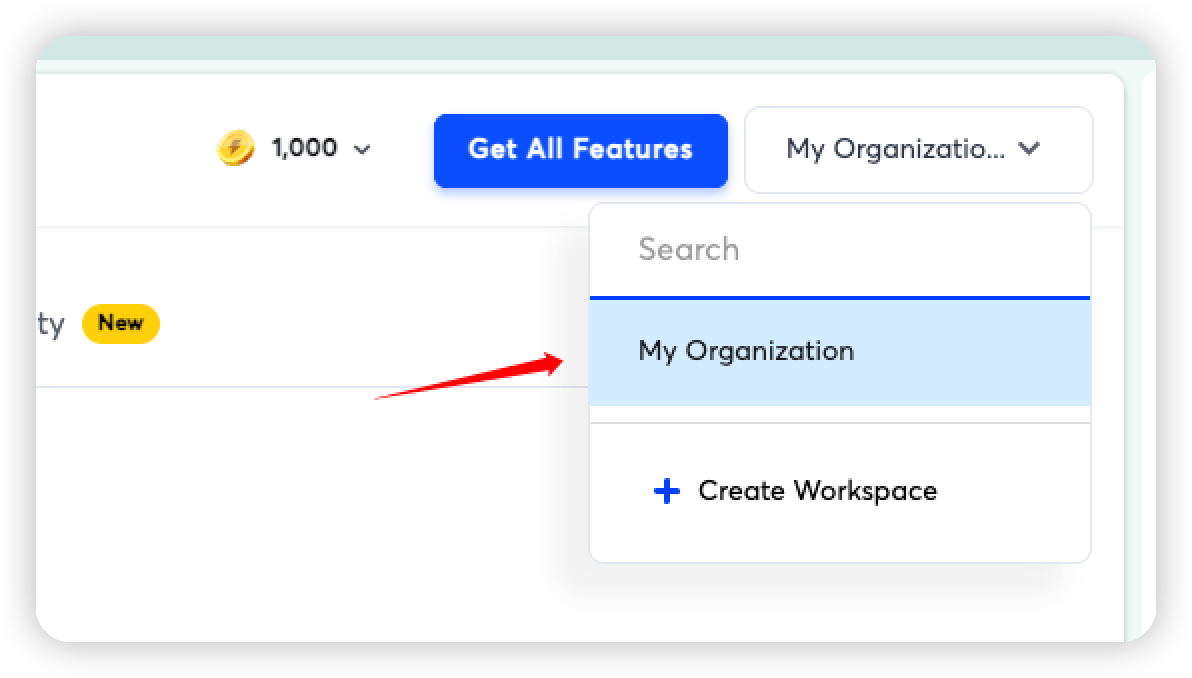 Select the Instantly workspace to connect