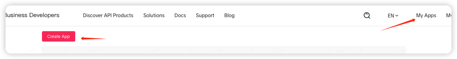 Create the app and retrieve credentials screenshot